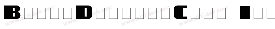 BrashDisplayCaps Italic字体转换